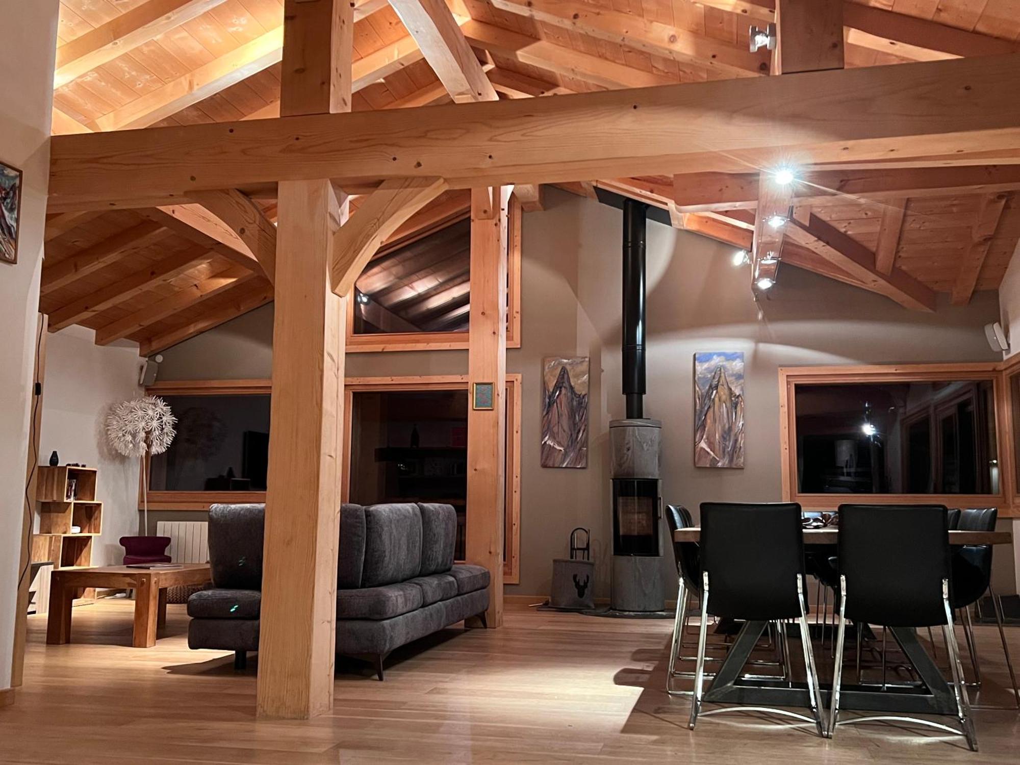 Chalet Isabelle Mountain Lodge 5 Star 5 Bedroom En Suite Sauna Jacuzzi Шамони Экстерьер фото