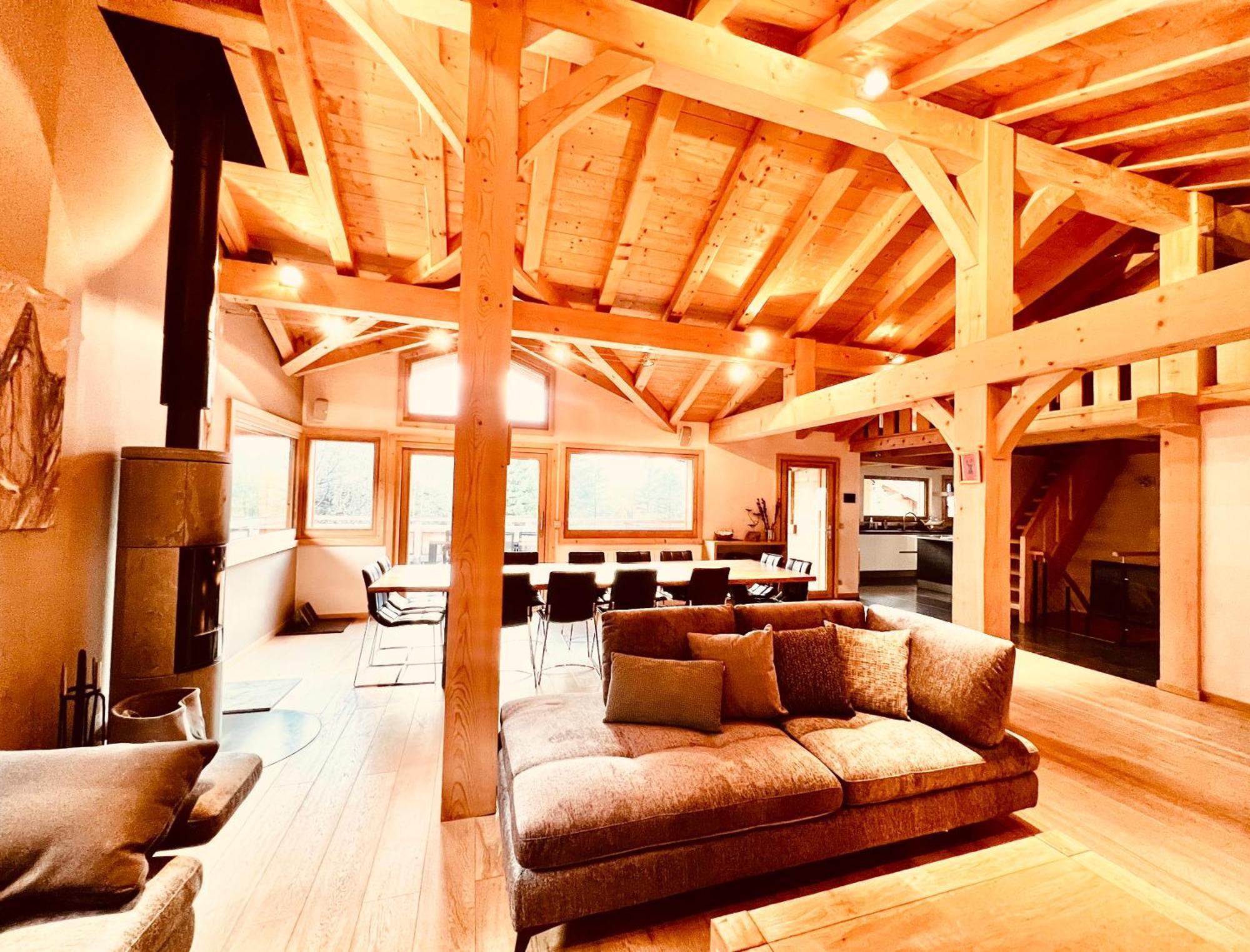 Chalet Isabelle Mountain Lodge 5 Star 5 Bedroom En Suite Sauna Jacuzzi Шамони Экстерьер фото