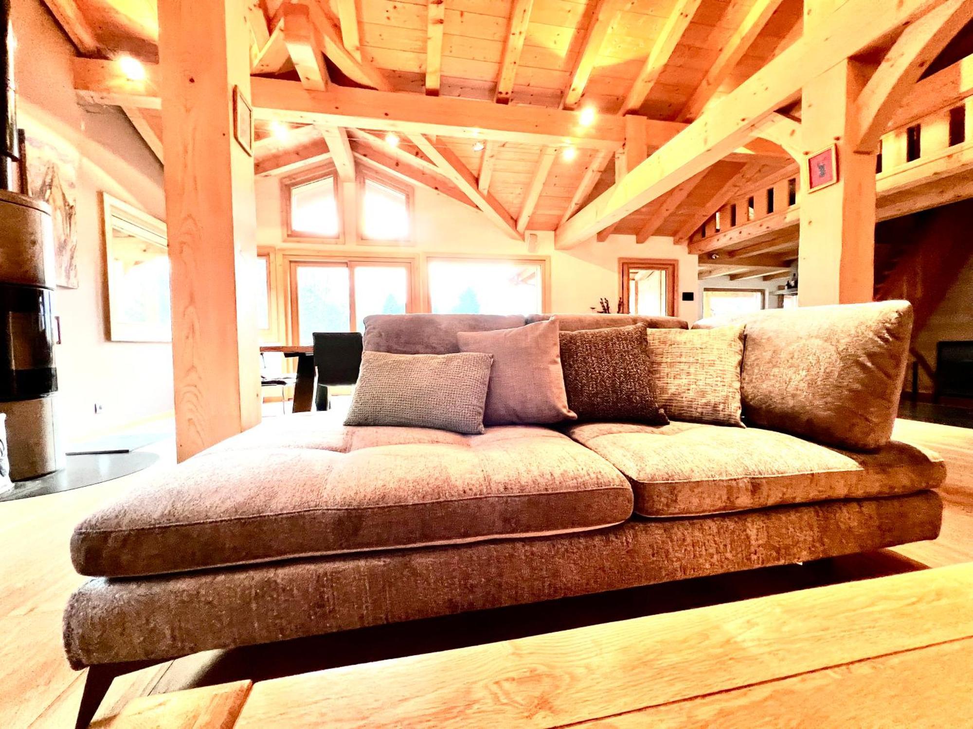 Chalet Isabelle Mountain Lodge 5 Star 5 Bedroom En Suite Sauna Jacuzzi Шамони Экстерьер фото