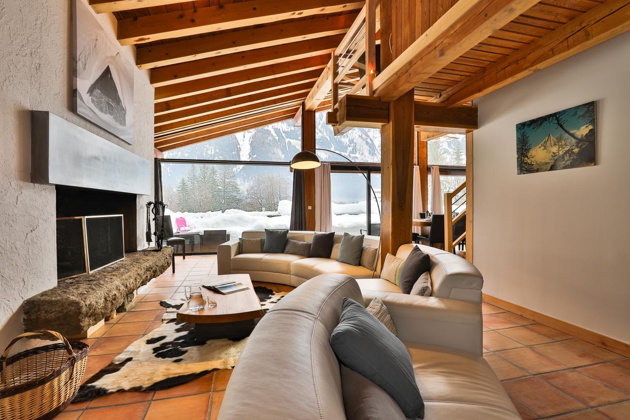 Chalet Isabelle Mountain Lodge 5 Star 5 Bedroom En Suite Sauna Jacuzzi Шамони Экстерьер фото