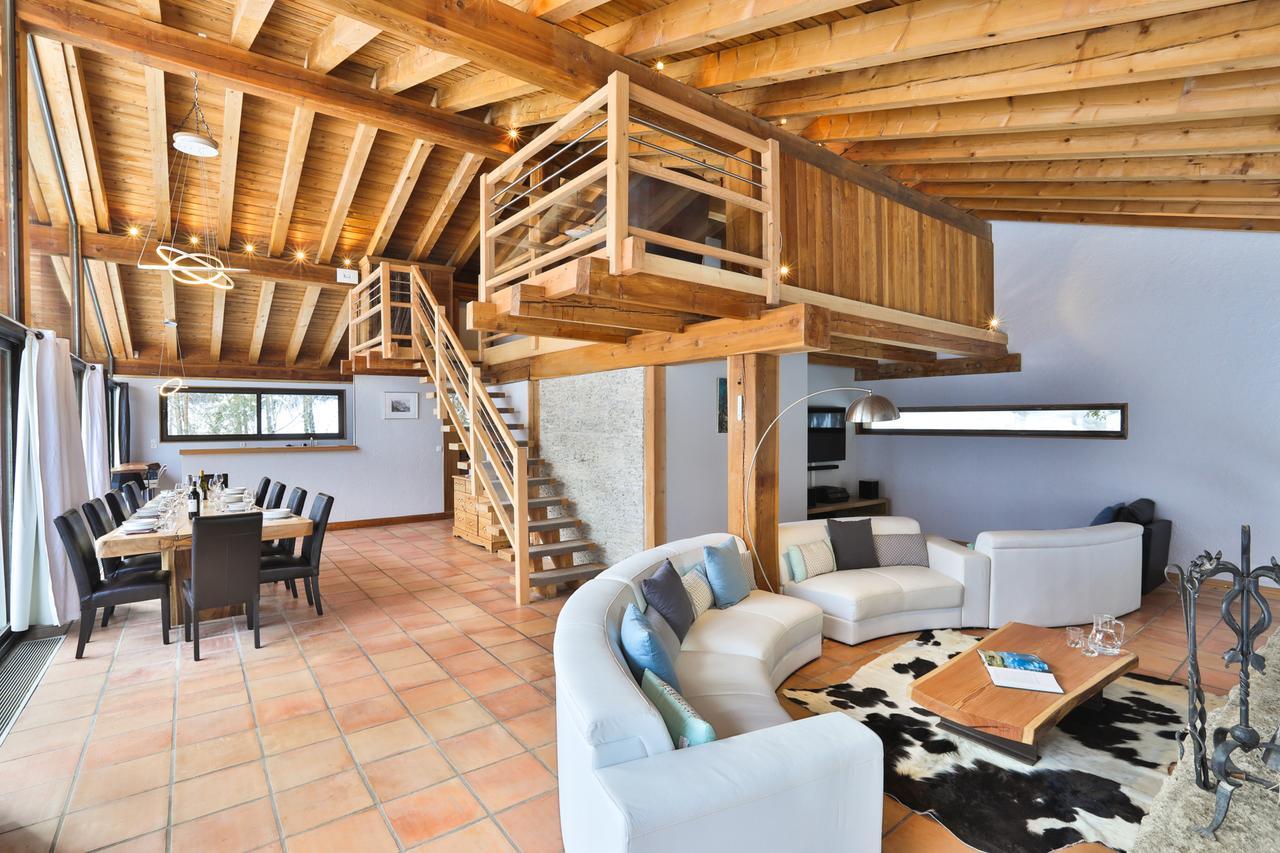 Chalet Isabelle Mountain Lodge 5 Star 5 Bedroom En Suite Sauna Jacuzzi Шамони Экстерьер фото