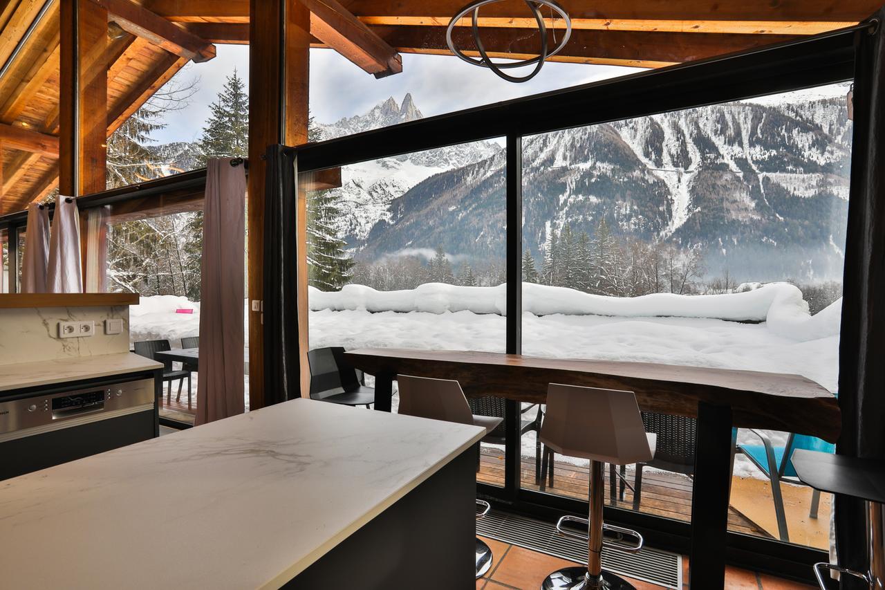 Chalet Isabelle Mountain Lodge 5 Star 5 Bedroom En Suite Sauna Jacuzzi Шамони Экстерьер фото